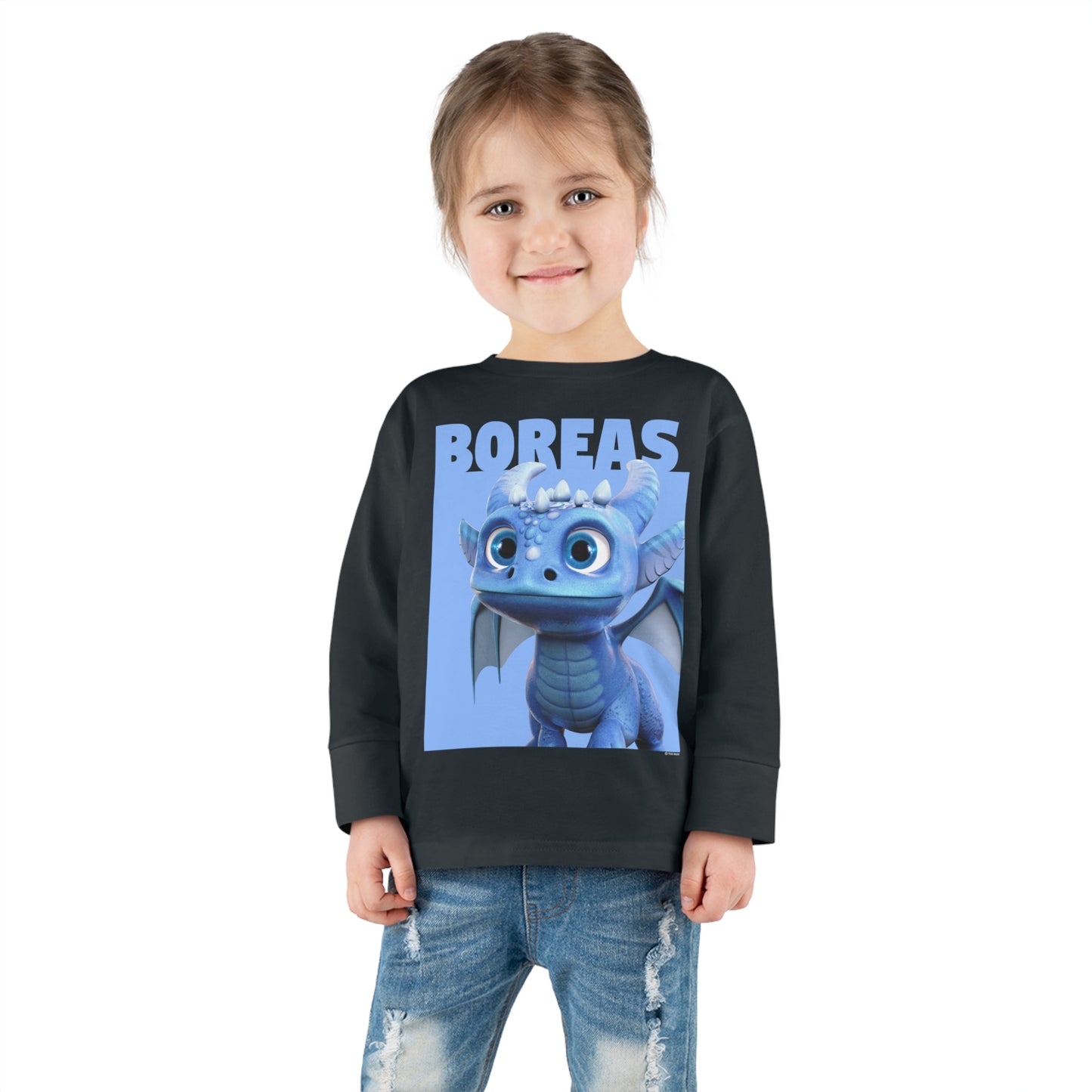 Boreas Color Block Toddler Long Sleeve Shirt