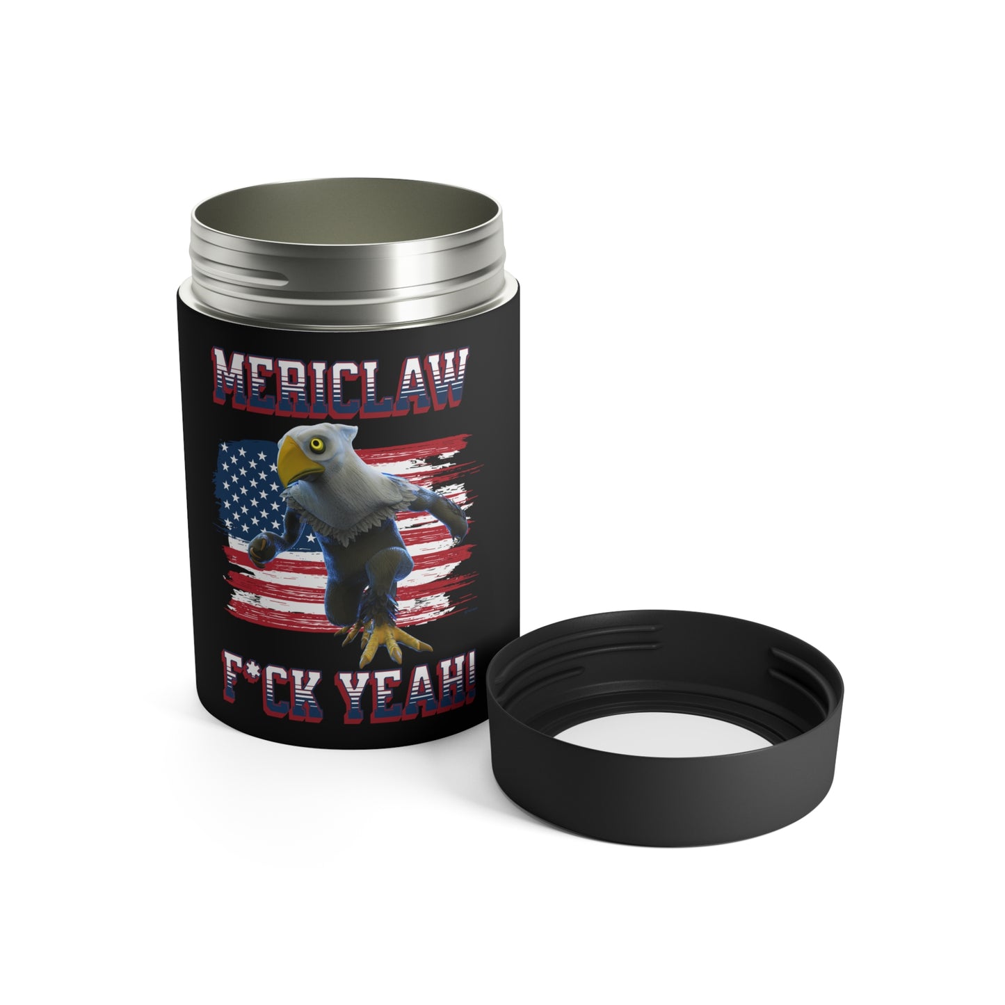 Mericlaw F*ck Yeah - TCG World Metaverse Sprite / American Flag Can Holder Cooler