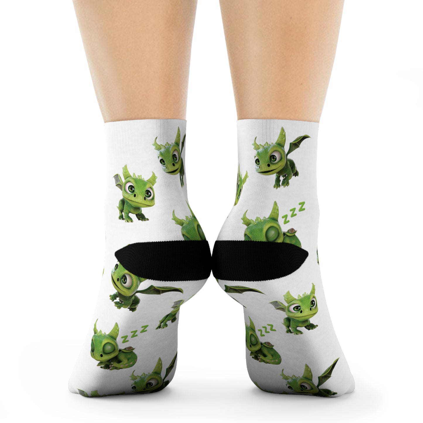 Gaia Sleeping Crew Socks - Adult