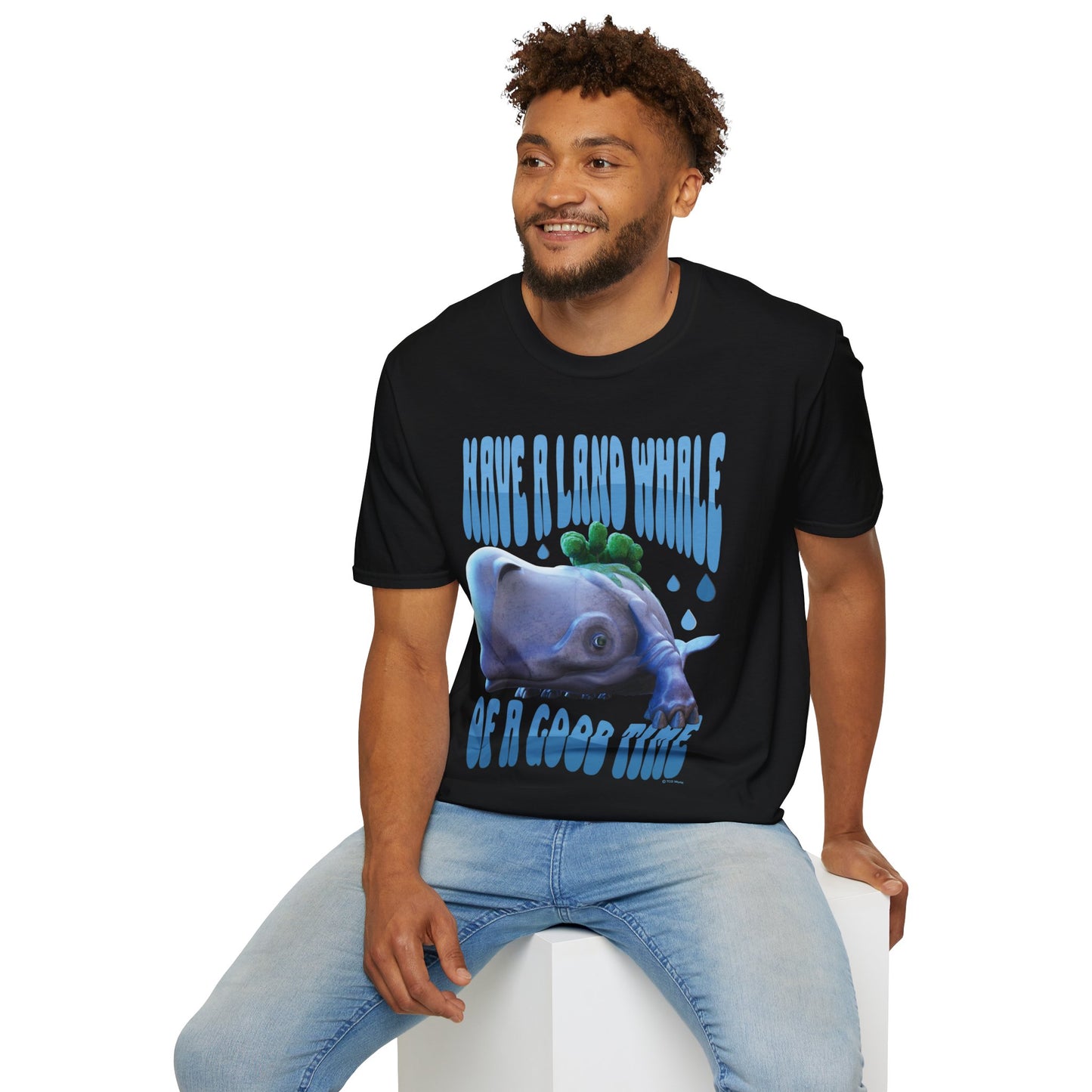 Whaland - Have A Land Whale of a Good Time Unisex Adult Softstyle T-Shirt