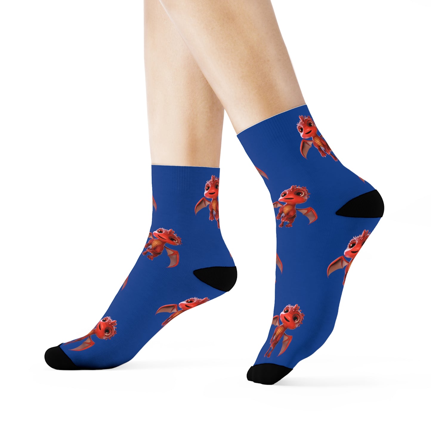 Flying Aifos Crew Socks - Adult (Dark Blue)