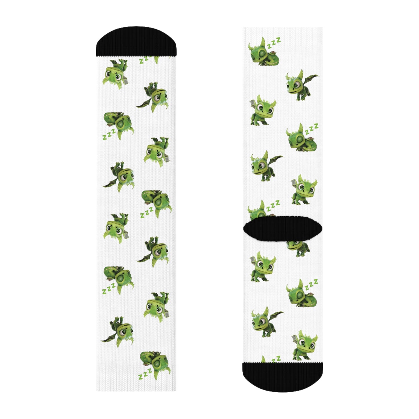 Gaia Sleeping Crew Socks - Adult