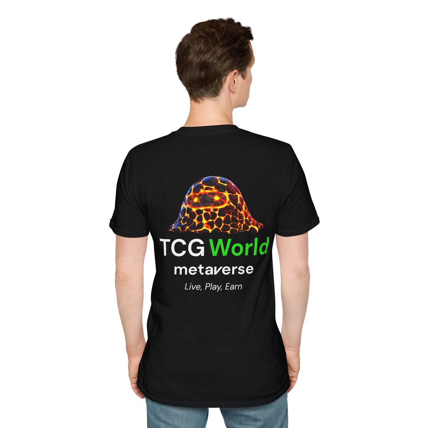 Laaving - TCG World Metaverse Sprite Unisex Adult Softstyle T-Shirt