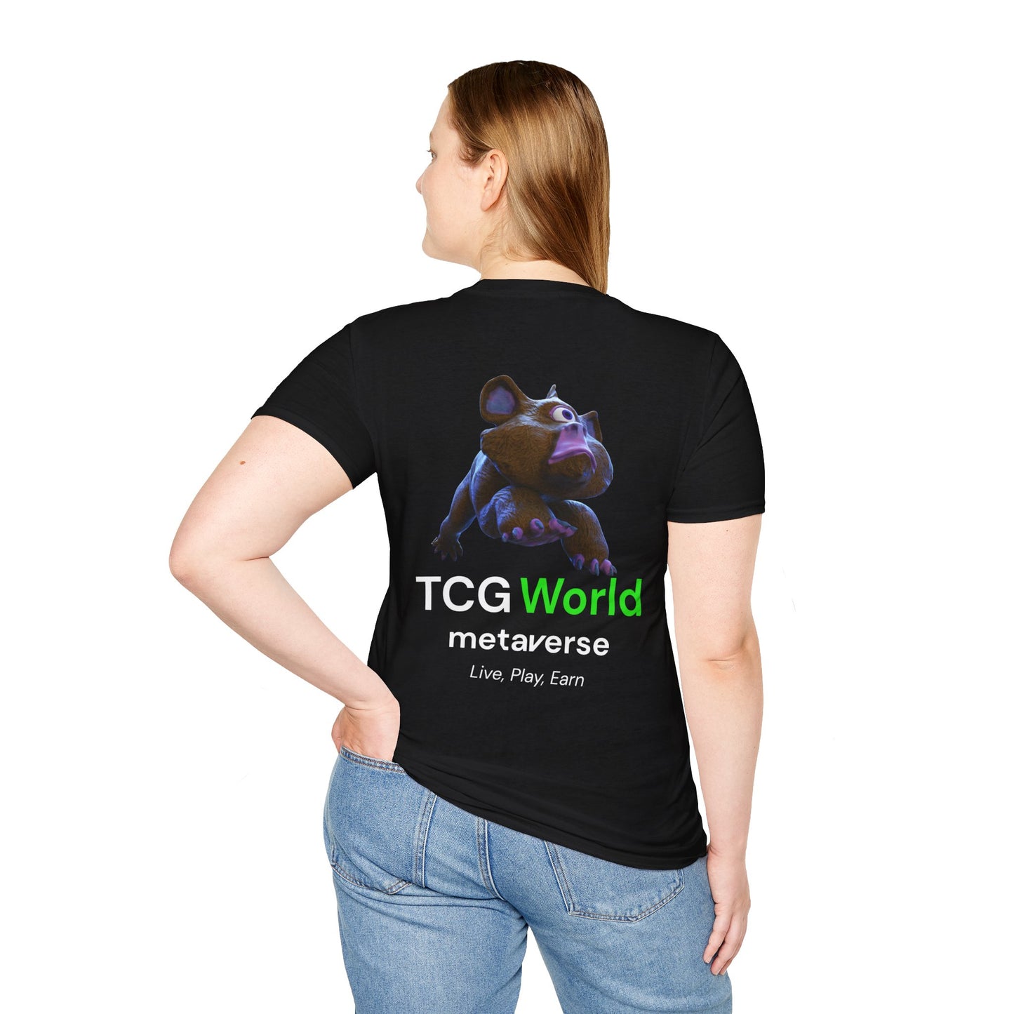 Unicub - TCG World Metaverse Sprite Unisex Adult Softstyle T-Shirt
