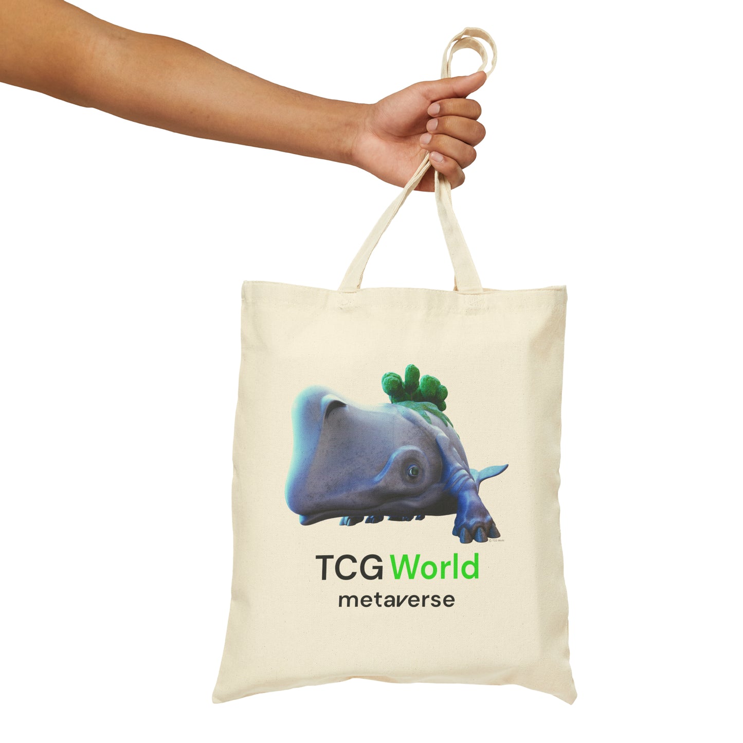 Whaland - TCG World Metaverse Sprite Canvas Tote Bag