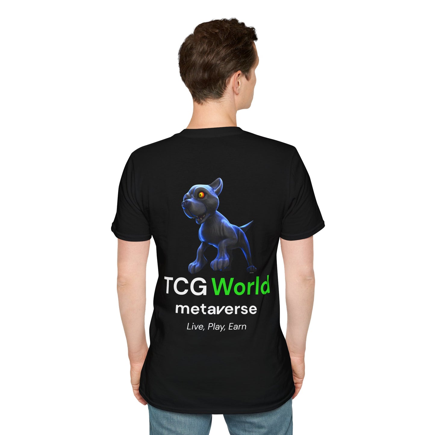 Luna - TCG World Metaverse Sprite Unisex Adult Softstyle T-Shirt