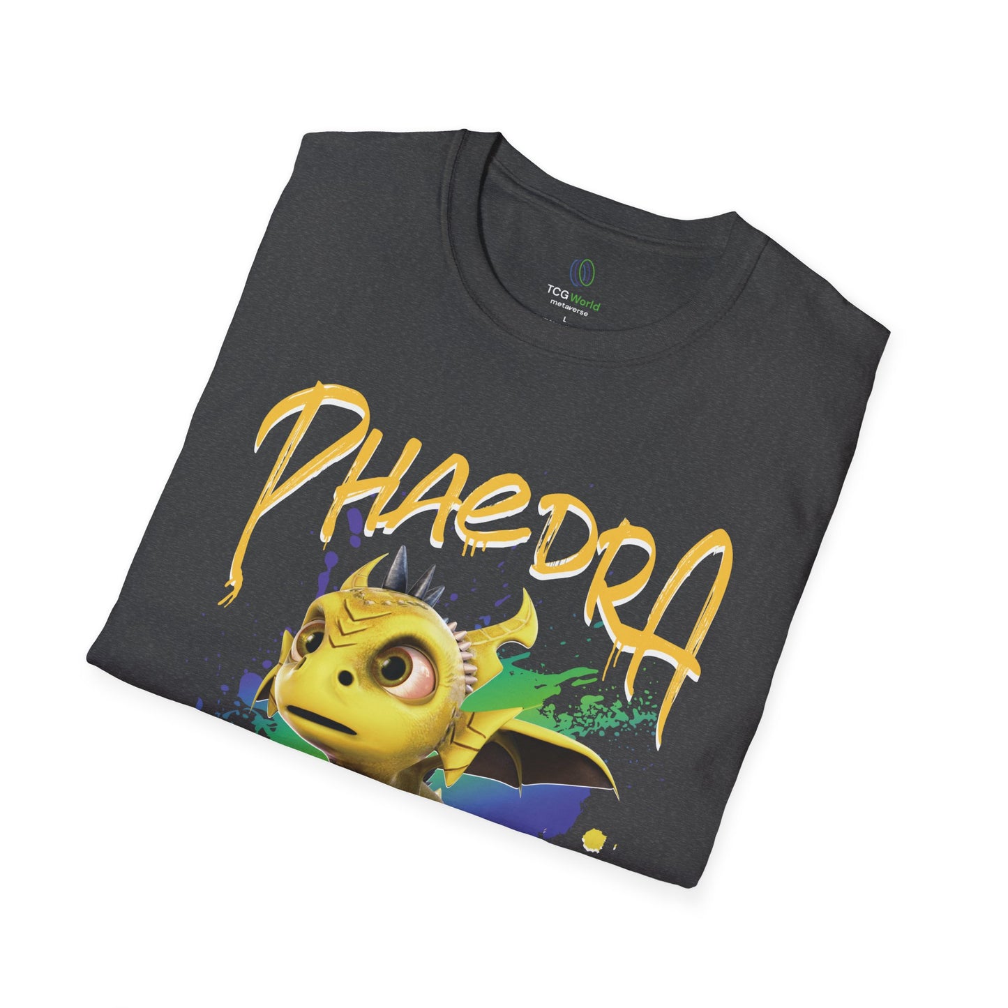 Phaedra The Swift - Paint Splatter Unisex Adult Softstyle T-Shirt