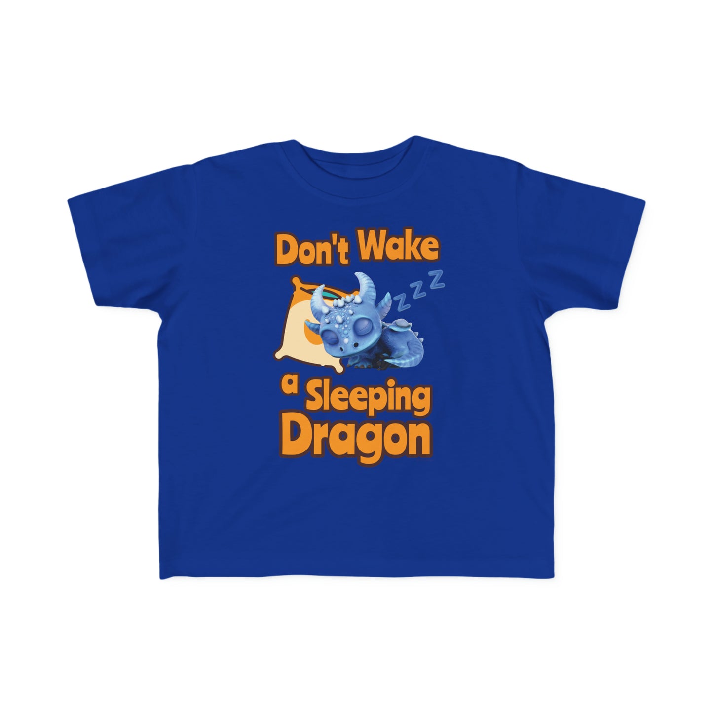 Boreas Don't Wake A Sleeping Dragon Toddler's Fine Jersey Tee Shirt