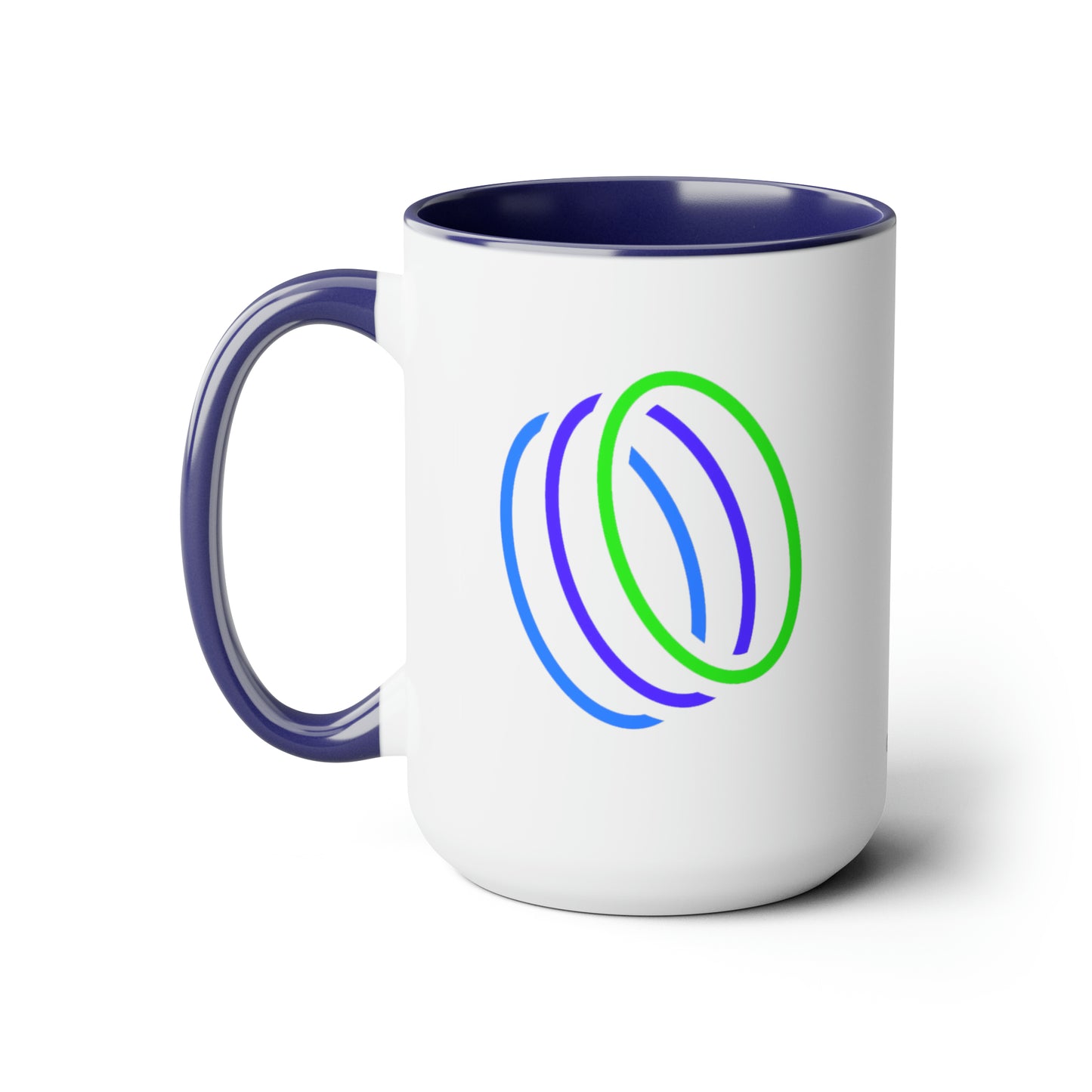 TCG World Rings Two-Tone Coffee Mug, 15oz