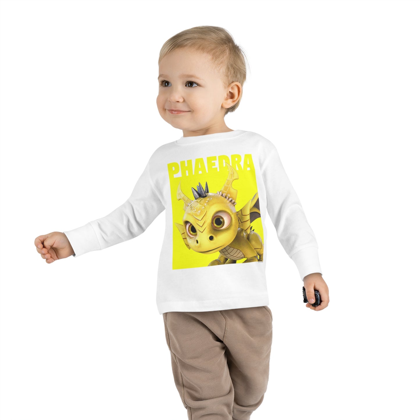 Phaedra Color Block Toddler Long Sleeve Shirt