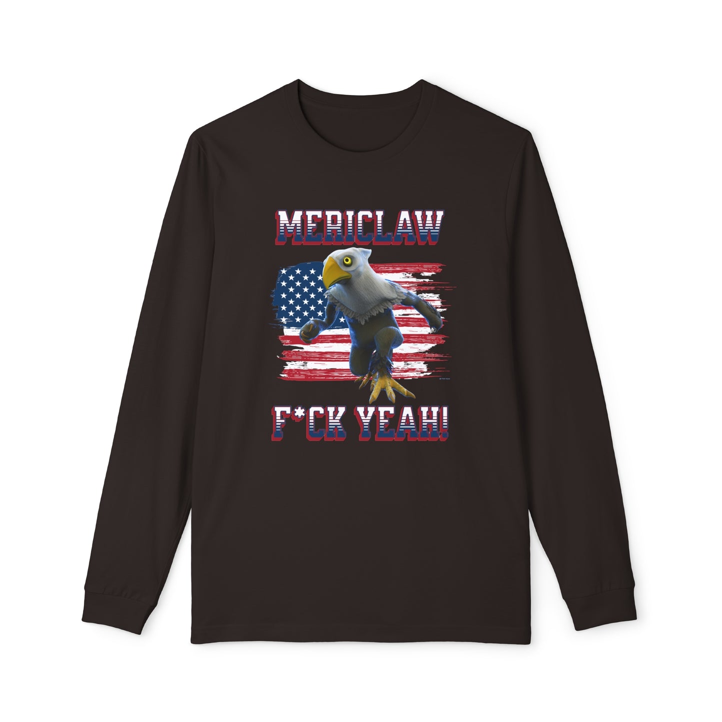 Mericlaw F*ck Yeah - TCG World Metaverse Sprite / American Flag - Men's Long Sleeve Pajama Set