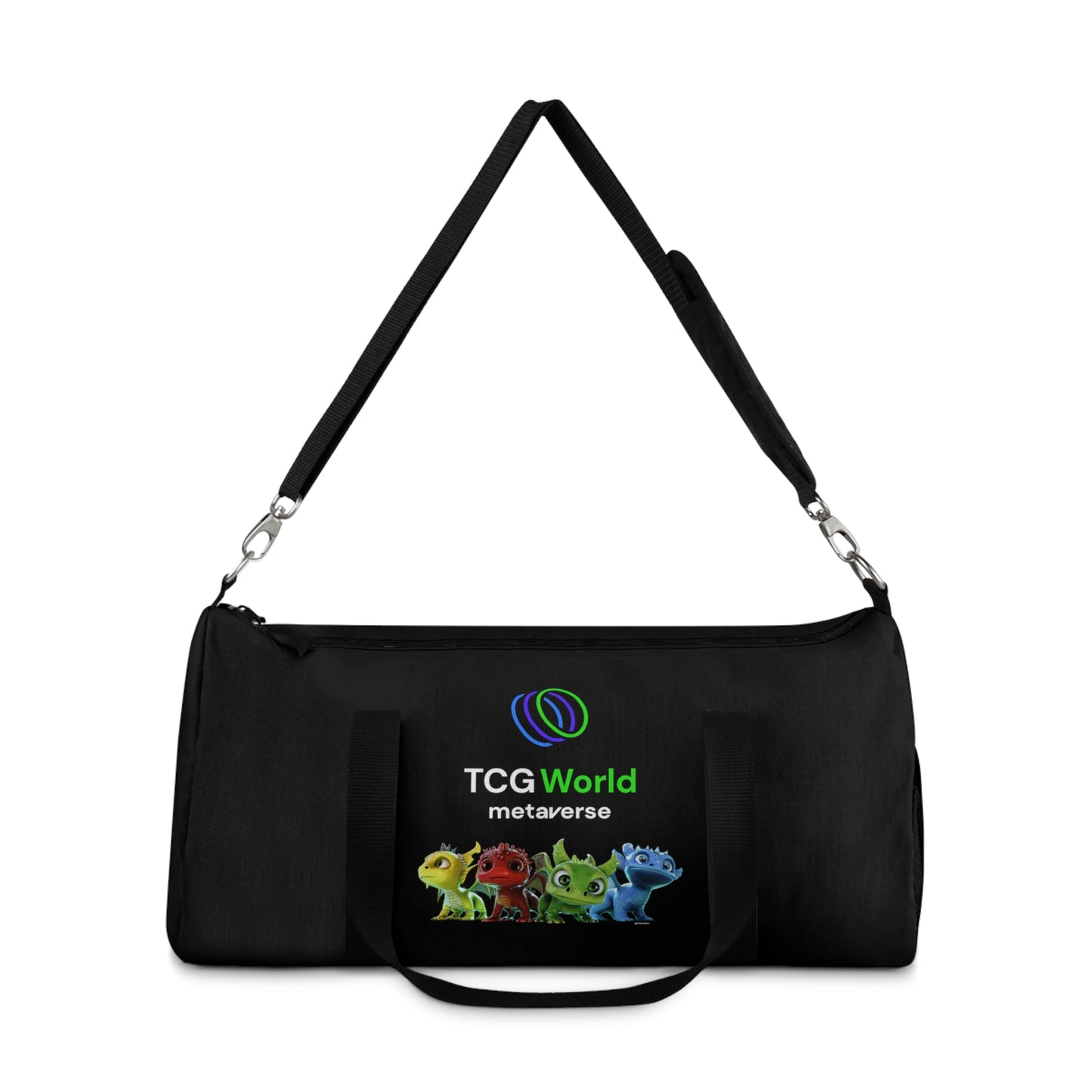 TCG World Dragons Travel Duffel Bag - Black