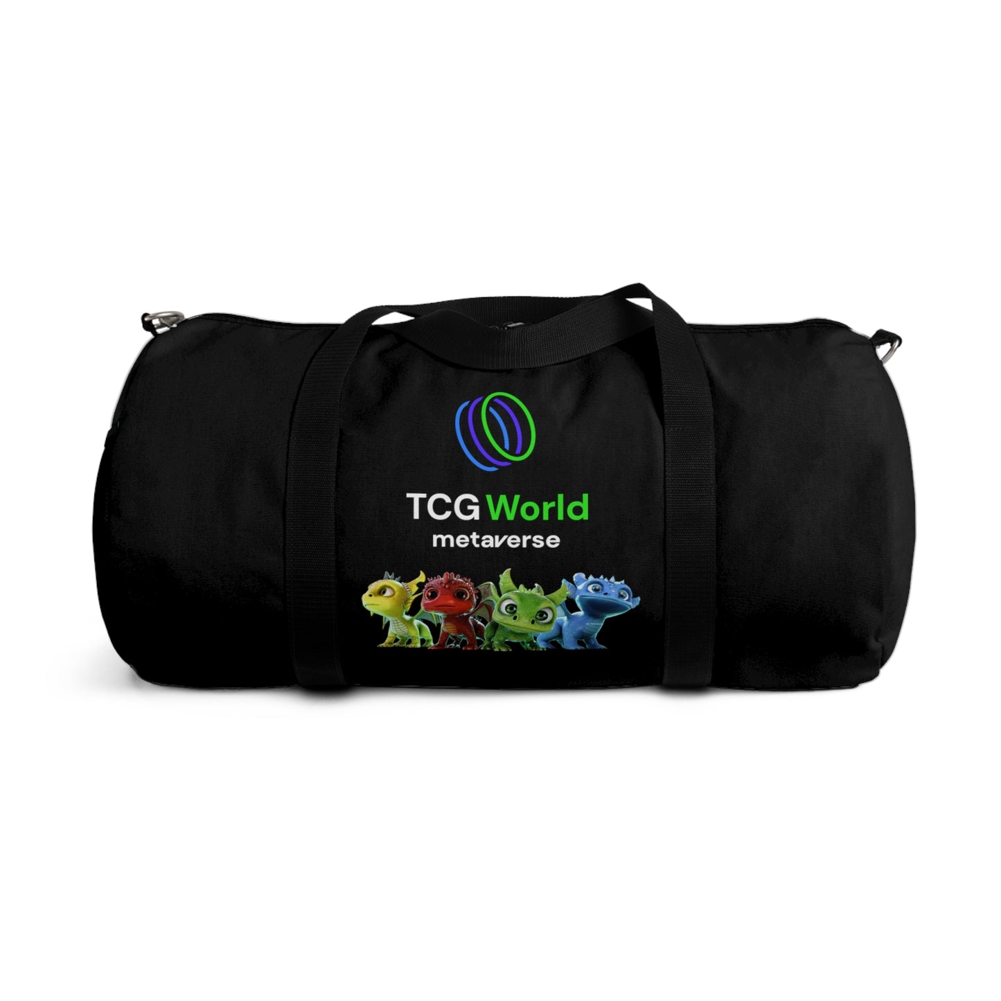 TCG World Dragons Travel Duffel Bag - Black