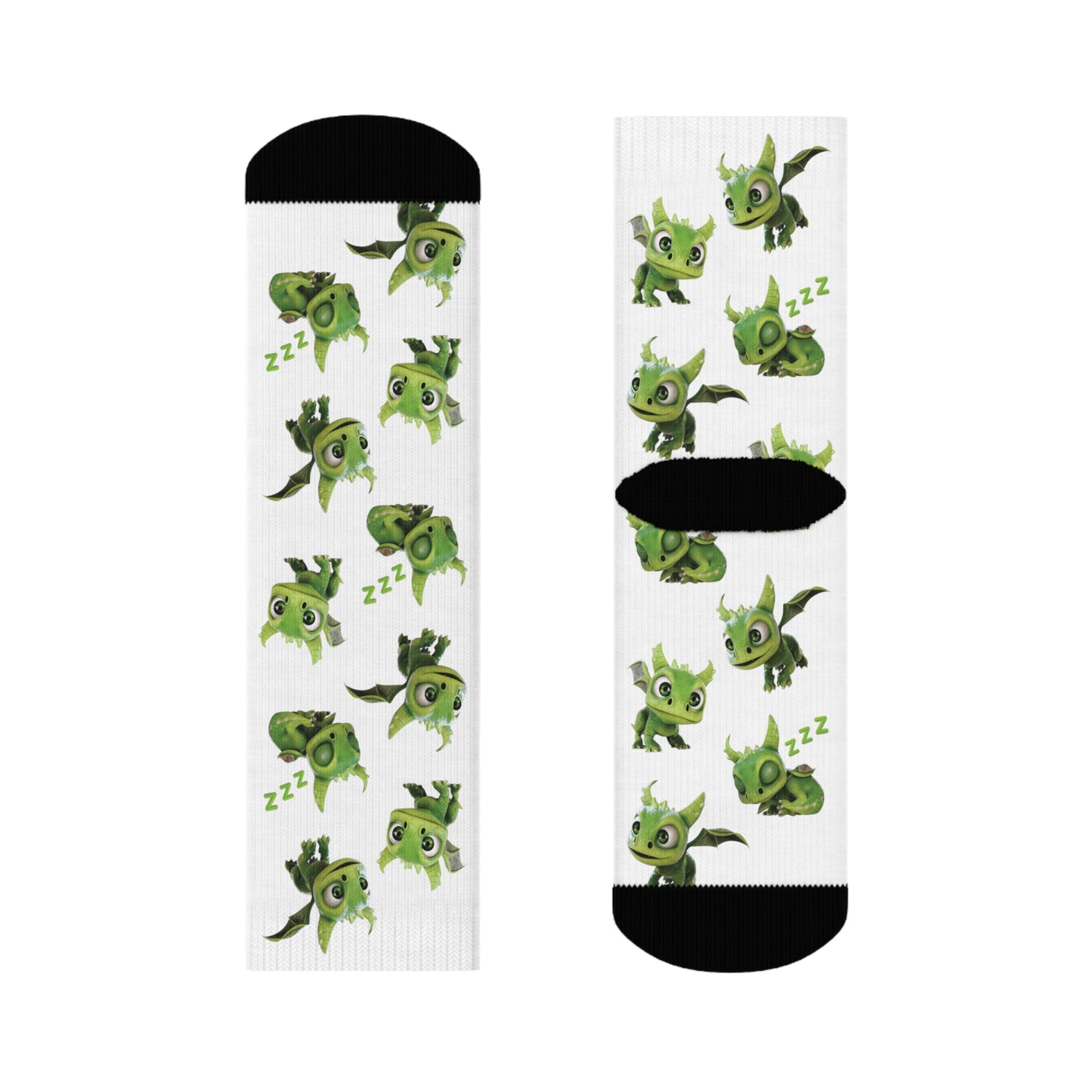 Gaia Sleeping Crew Socks - Adult
