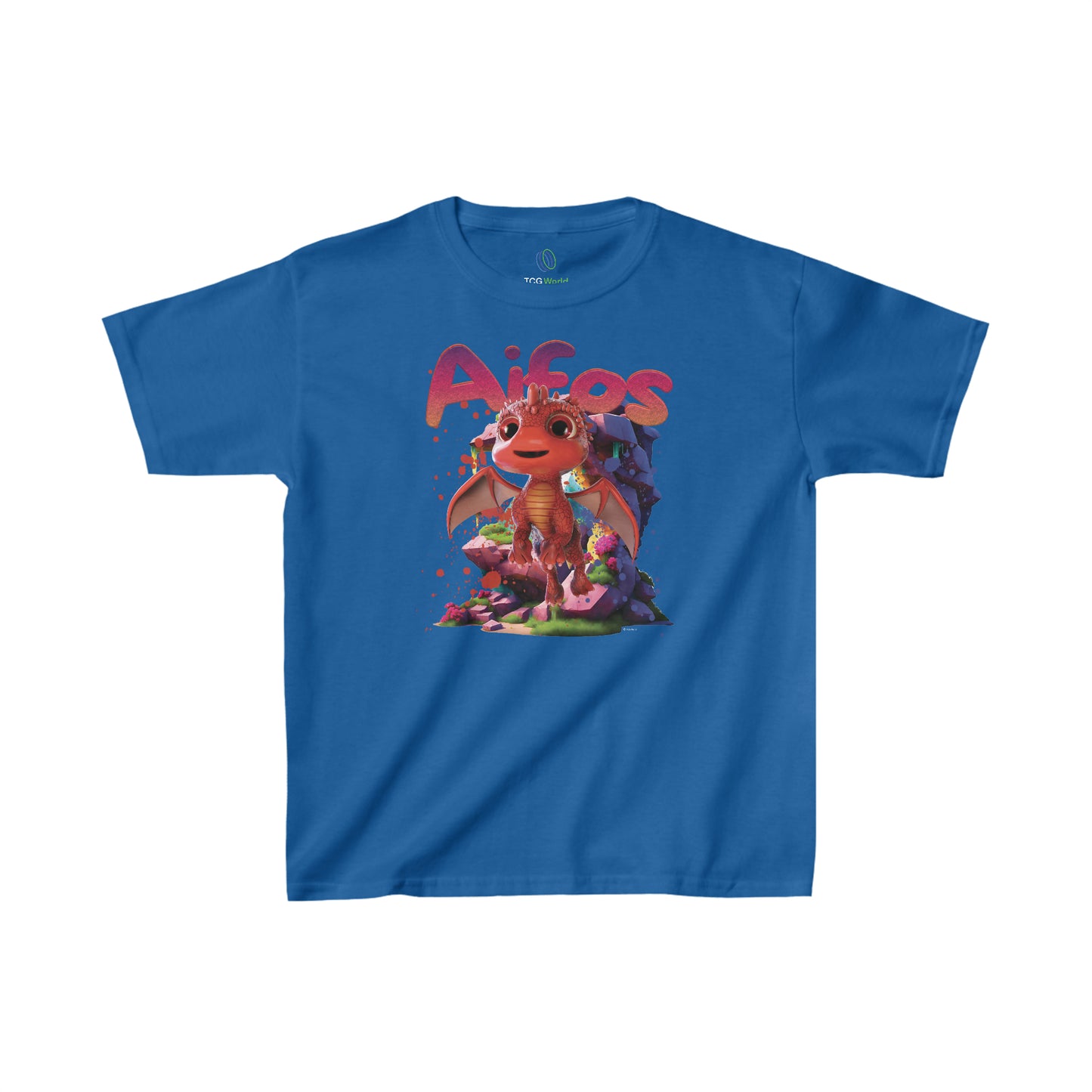 Aifos Splash - Kids Heavy Cotton™ Tee T-Shirt