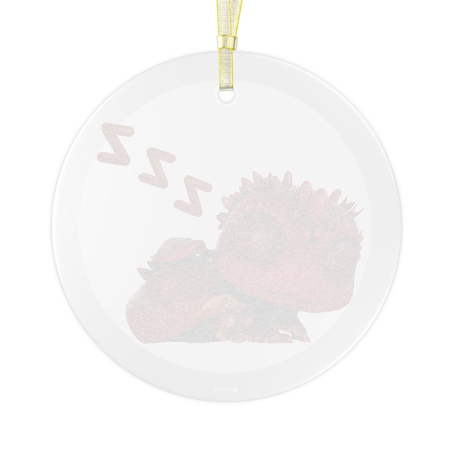 Sleeping Baby Aifos Dragon Glass Ornament