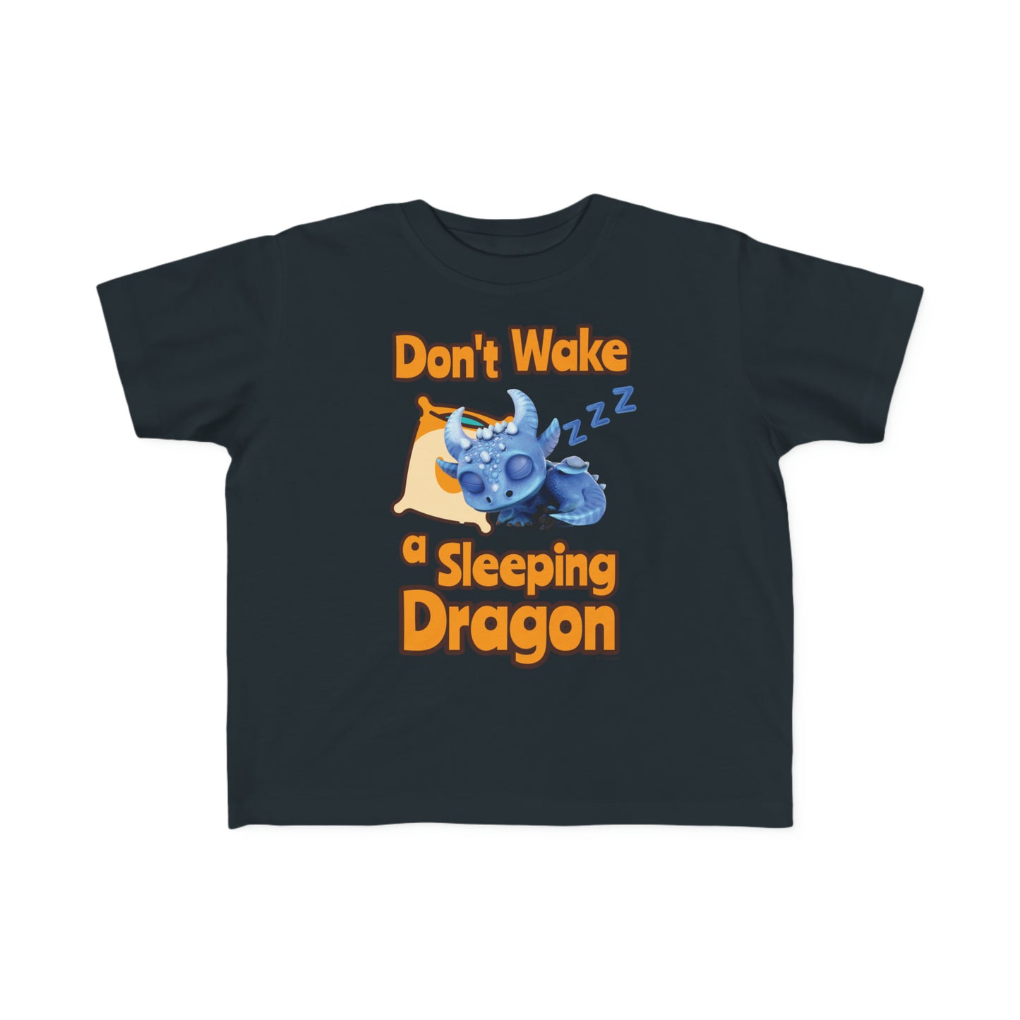 Boreas Don't Wake A Sleeping Dragon Toddler's Fine Jersey Tee Shirt