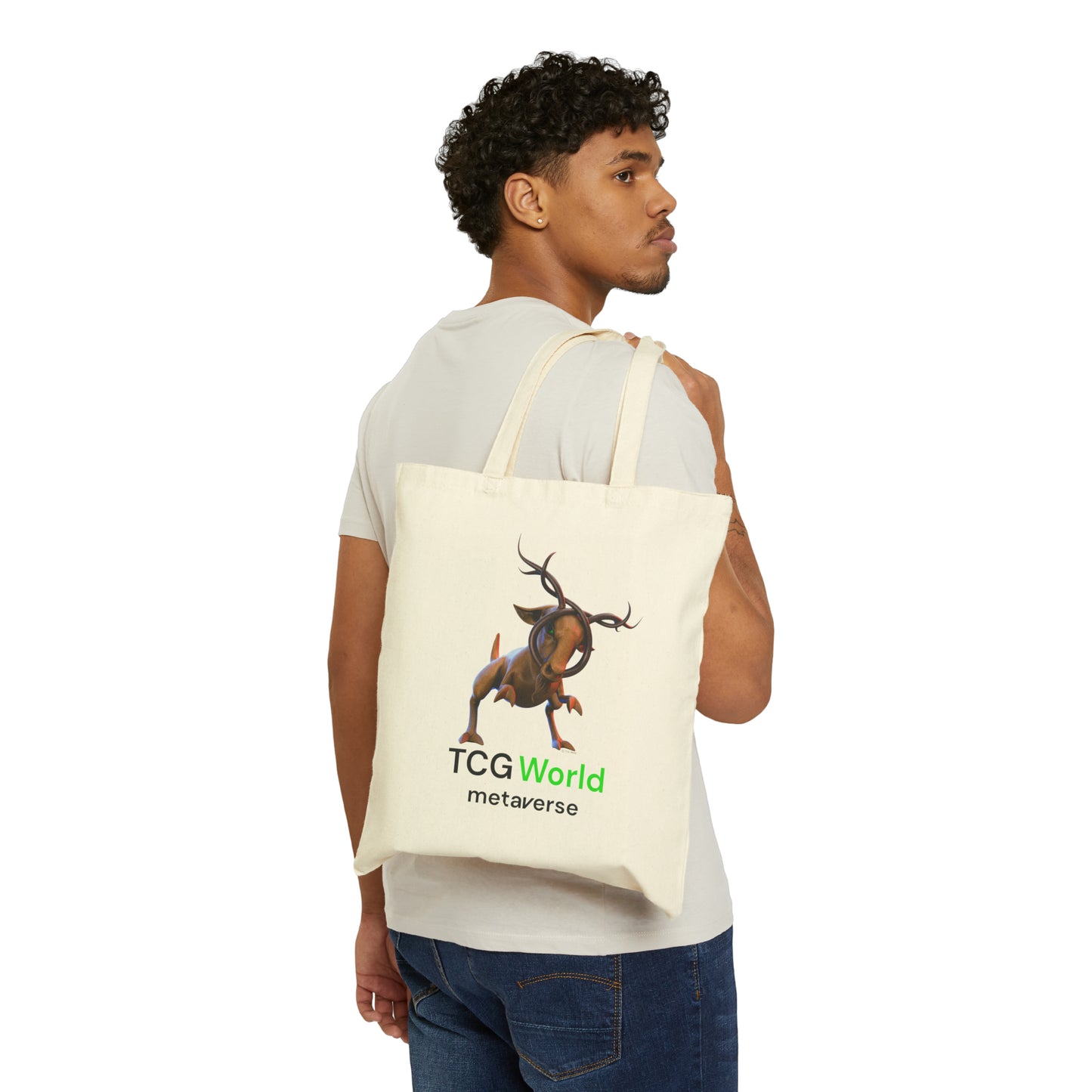 Kantler - TCG World Metaverse Sprite Canvas Tote Bag