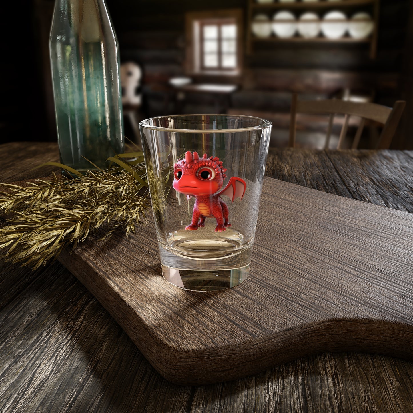 Aifos the Adorable Baby Dragon - TCG World Shot Glass, 1.5oz