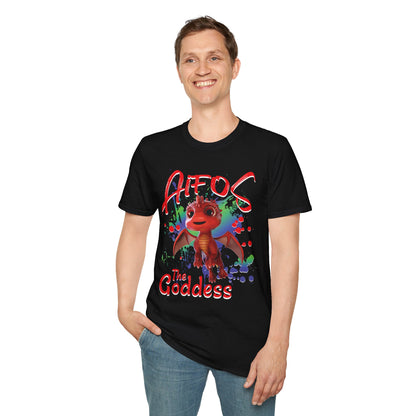 Aifos The Goddess - Paint Splatter Unisex Adult Softstyle T-Shirt