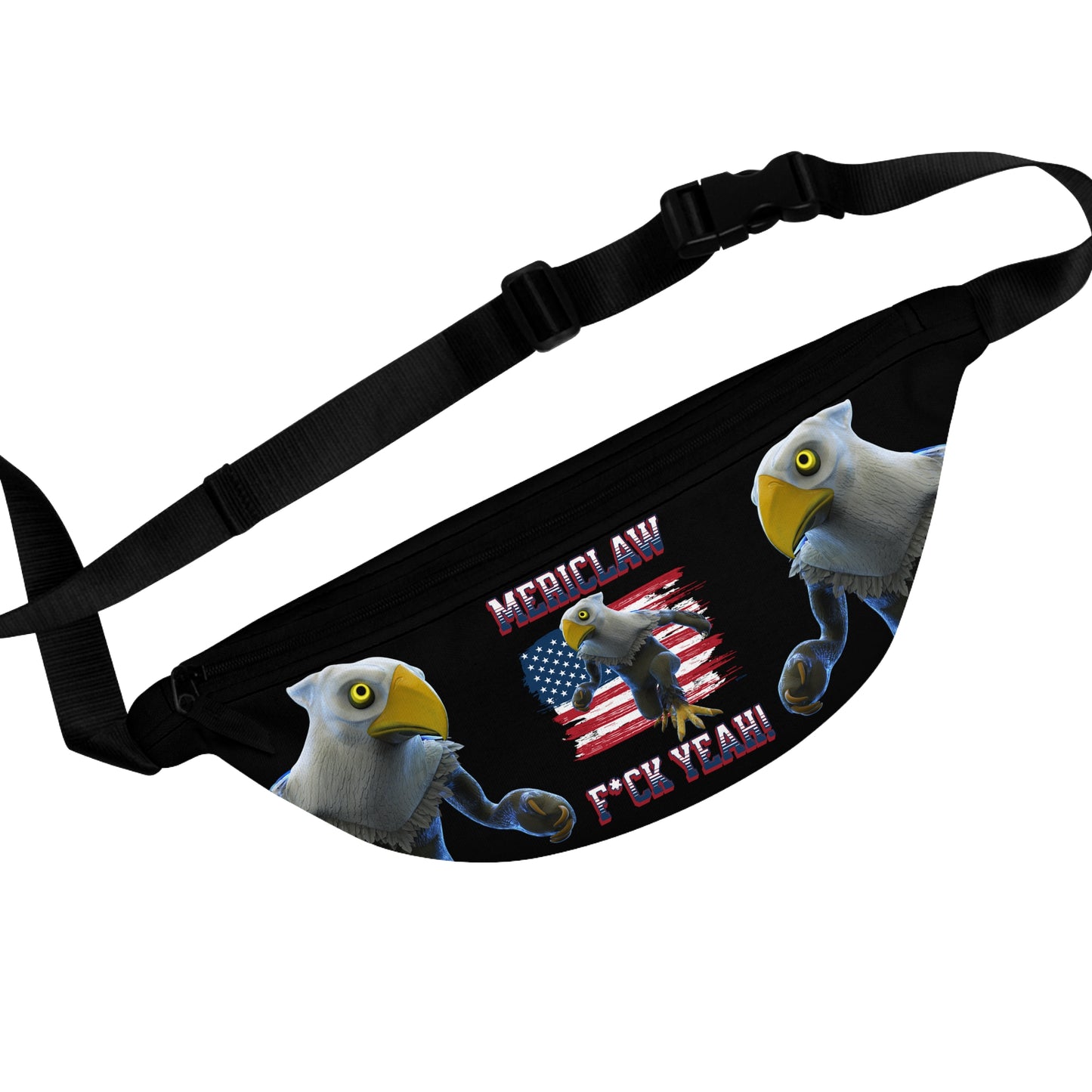 Mericlaw F*ck Yeah (Extra American) - TCG World Metaverse Sprite / American Flag Fanny Pack