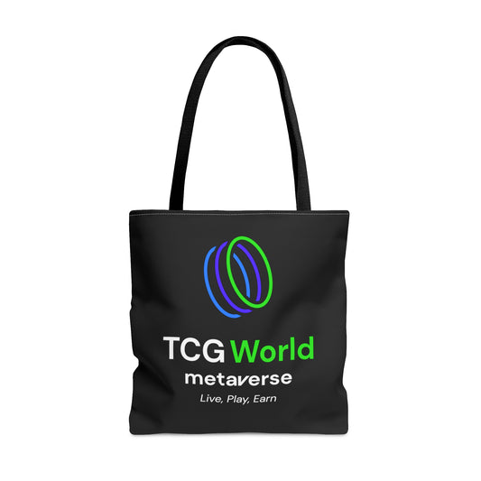 TCG World Metaverse Tote Bag - Black