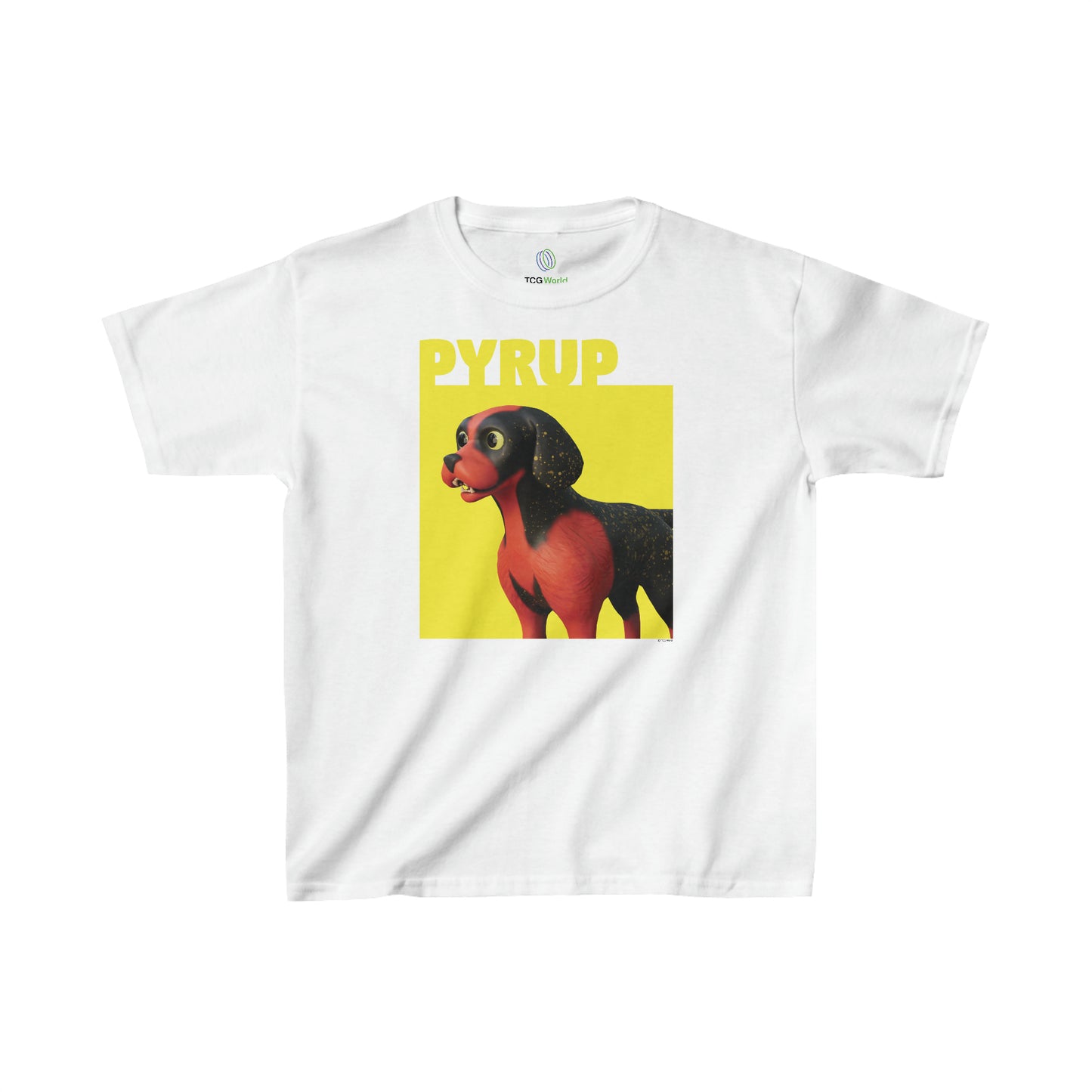 Pyrup Color Block - Kids Heavy Cotton™ Tee T-Shirt