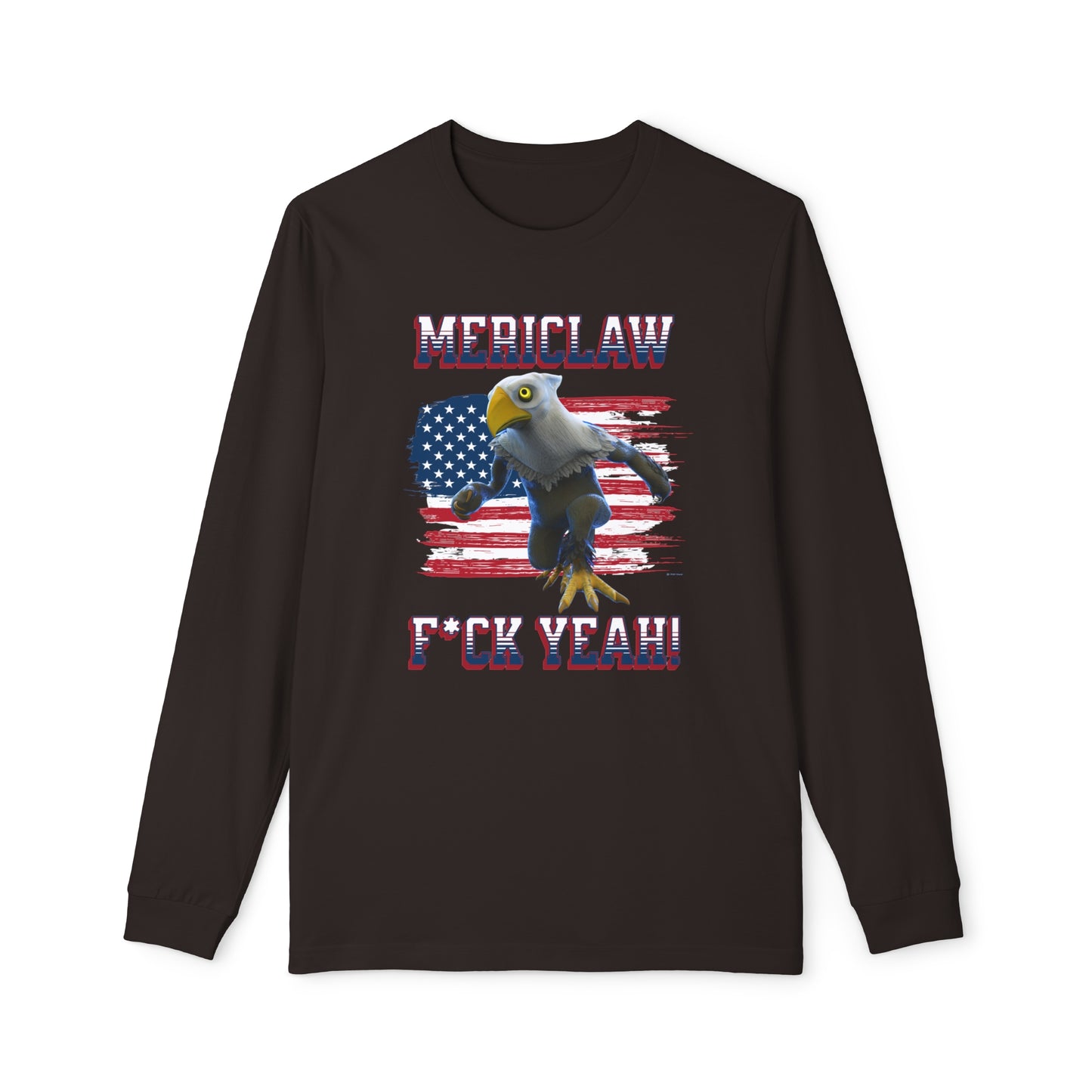 Mericlaw F*ck Yeah - TCG World Metaverse Sprite / American Flag Women's Long Sleeve Pajama Set