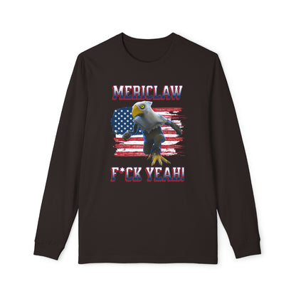 Mericlaw F*ck Yeah - TCG World Metaverse Sprite / American Flag Women's Long Sleeve Pajama Set