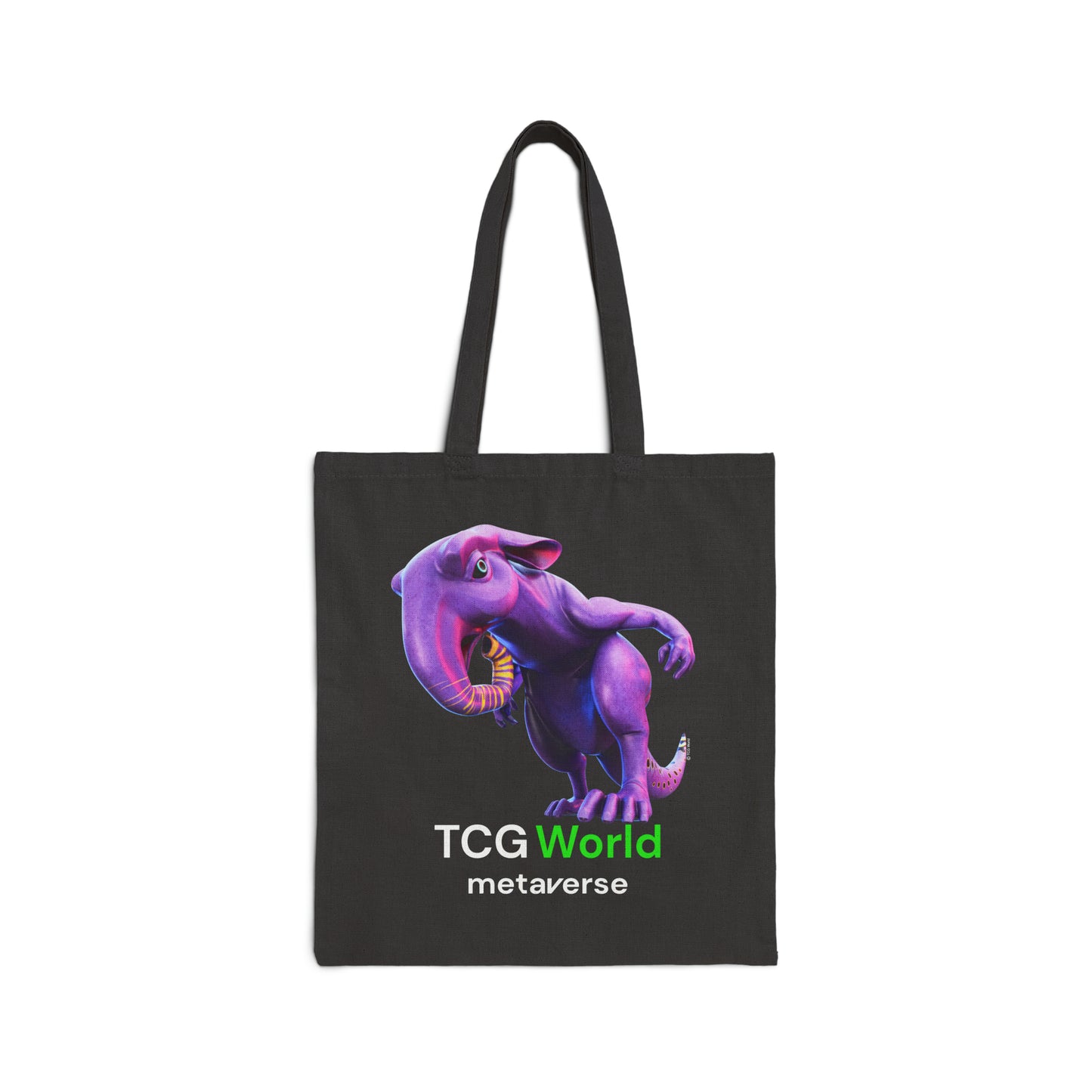 Elphadillo - TCG World Metaverse Sprite Canvas Tote Bag