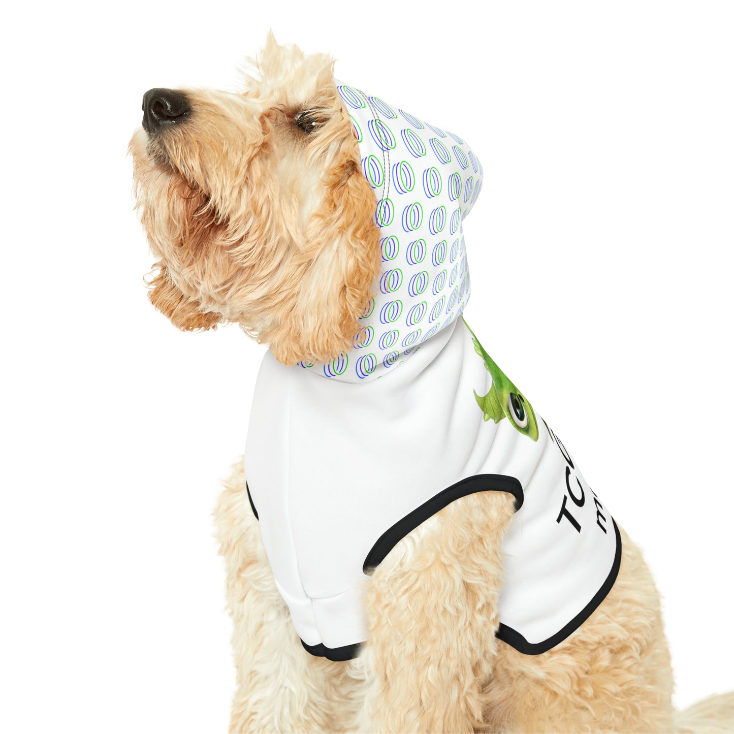 TCG World Metaverse Pet Gear - Gaia Pet Hoodie for Cats or Dogs (White)