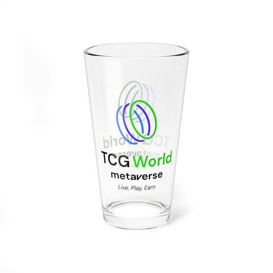 TCG World Metaverse Tall Serving Glass, 16oz