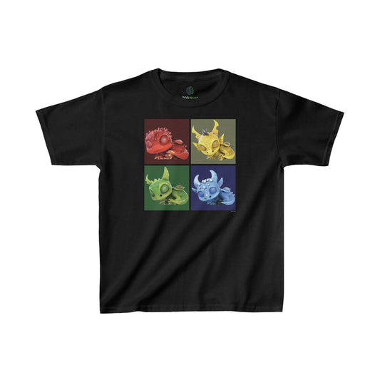 Baby Dragons Sleeping - Kids Heavy Cotton™ Tee T-Shirt