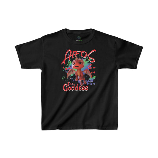 Aifos The Goddess Paint Splatter - Kids Heavy Cotton™ Tee T-Shirt