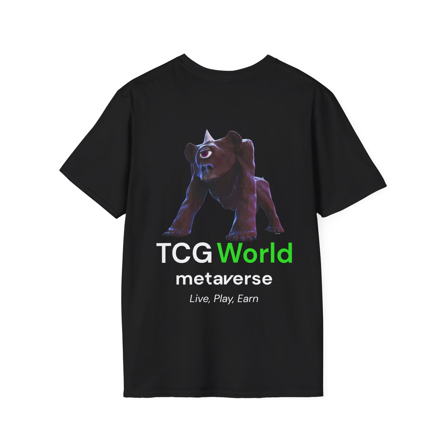 Grizzlar - TCG World Metaverse Sprite Unisex Adult Softstyle T-Shirt