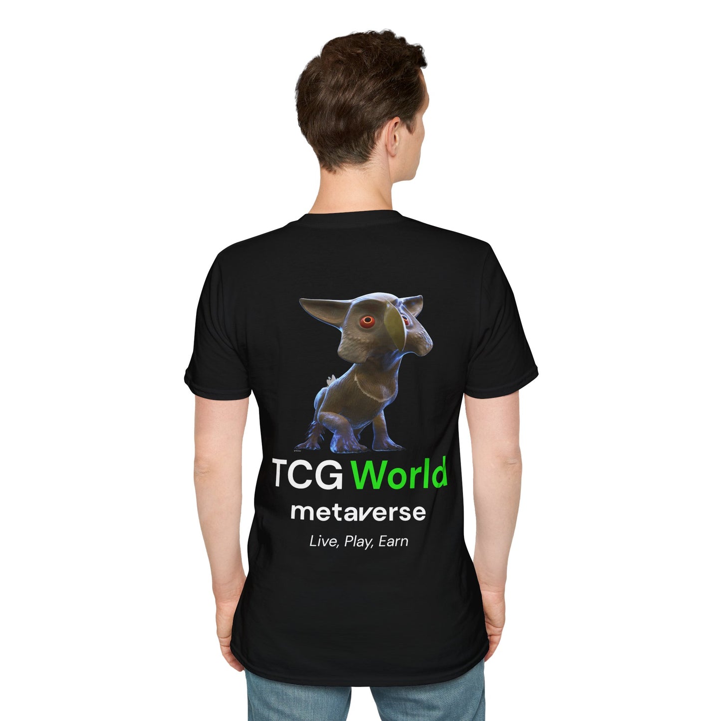 Howlet - TCG World Metaverse Sprite Unisex Adult Softstyle T-Shirt