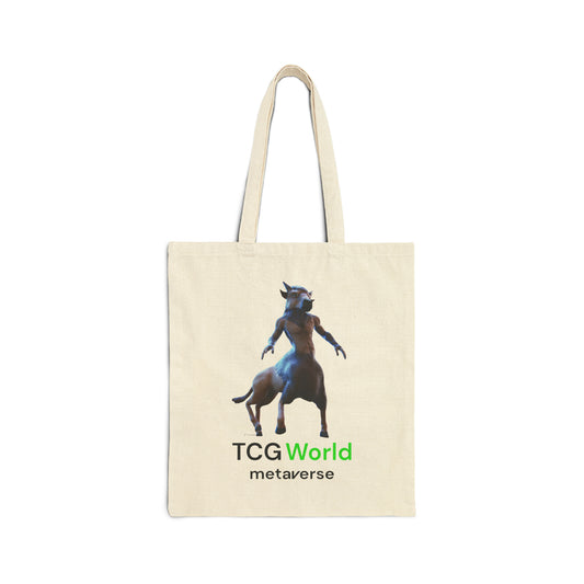 Taurion - TCG World Metaverse Sprite Canvas Tote Bag