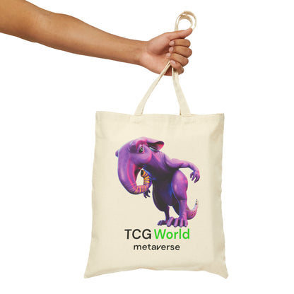 Elphadillo - TCG World Metaverse Sprite Canvas Tote Bag