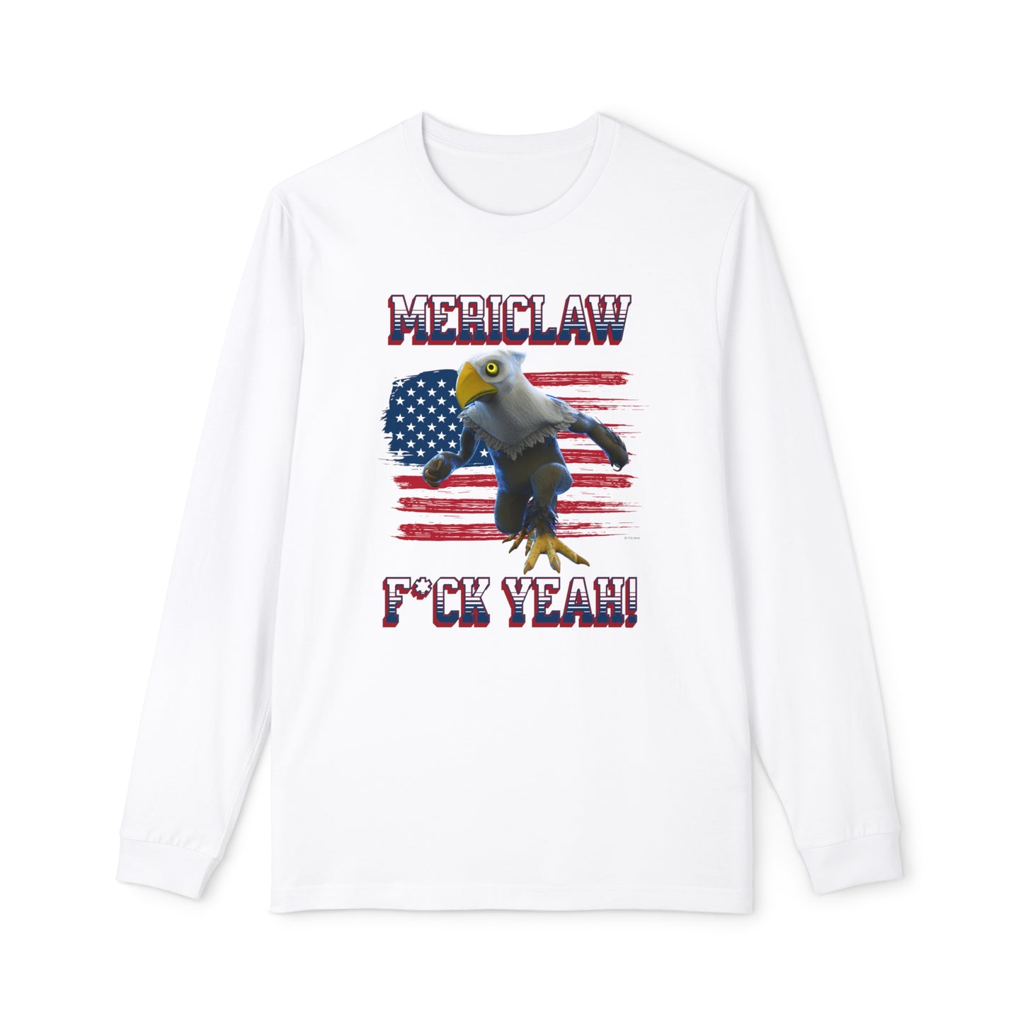 Mericlaw F*ck Yeah - TCG World Metaverse Sprite / American Flag Women's Long Sleeve Pajama Set