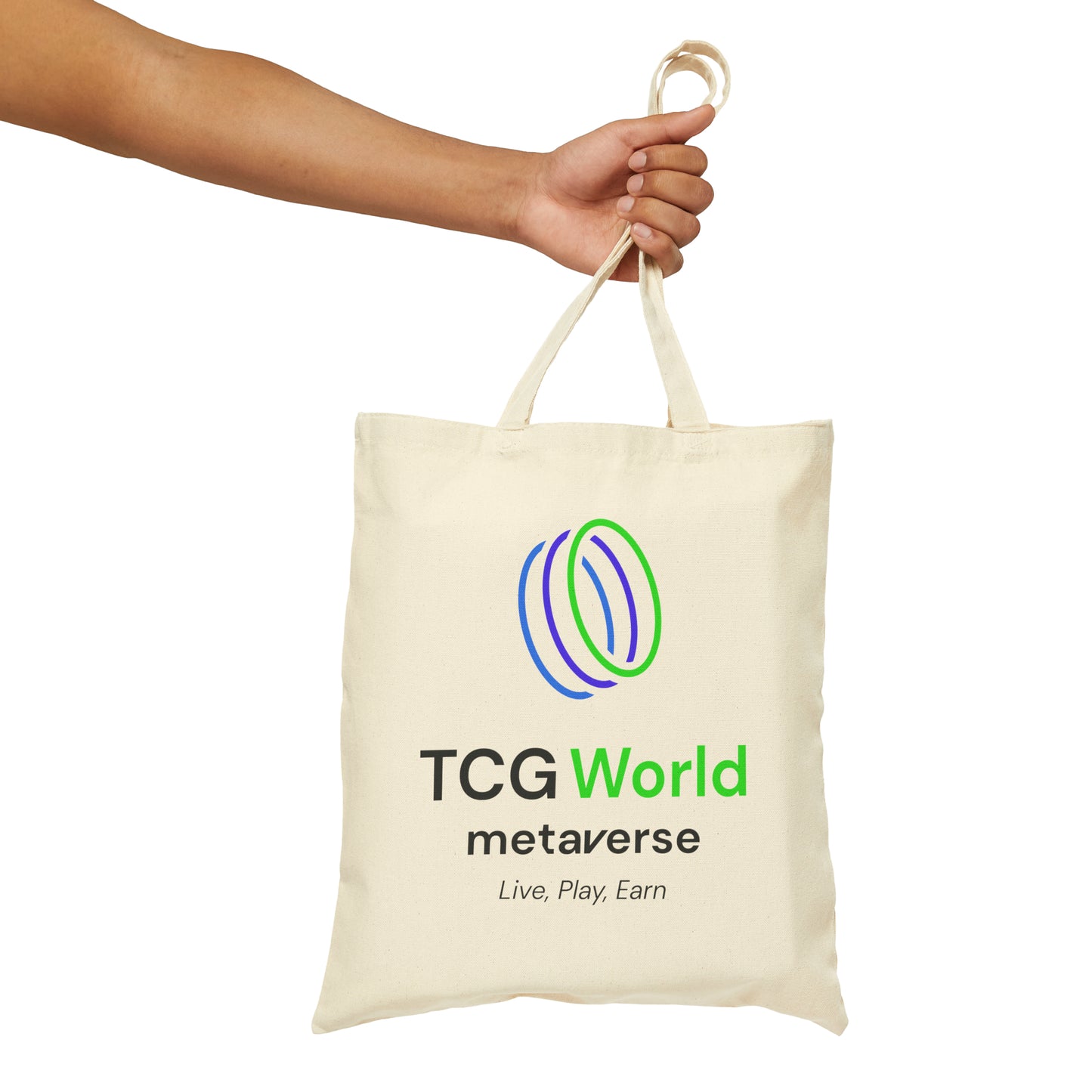 Luna - TCG World Metaverse Sprite Canvas Tote Bag