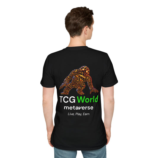 Lava Man - TCG World Metaverse Sprite Unisex Adult Softstyle T-Shirt