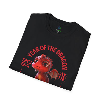 2024 Year of the Dragon - Aifos the Goddess - Unisex Adult Softstyle T-Shirt