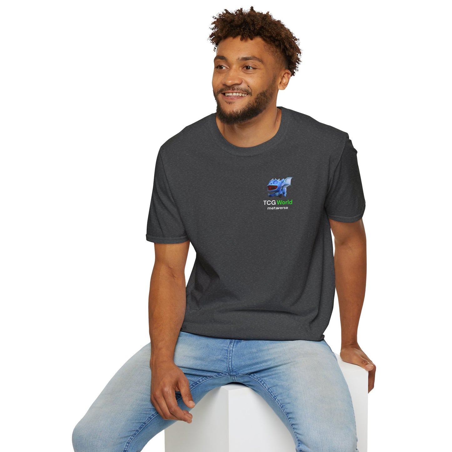 Boreas Front and Back Unisex Adult Softstyle T-Shirt