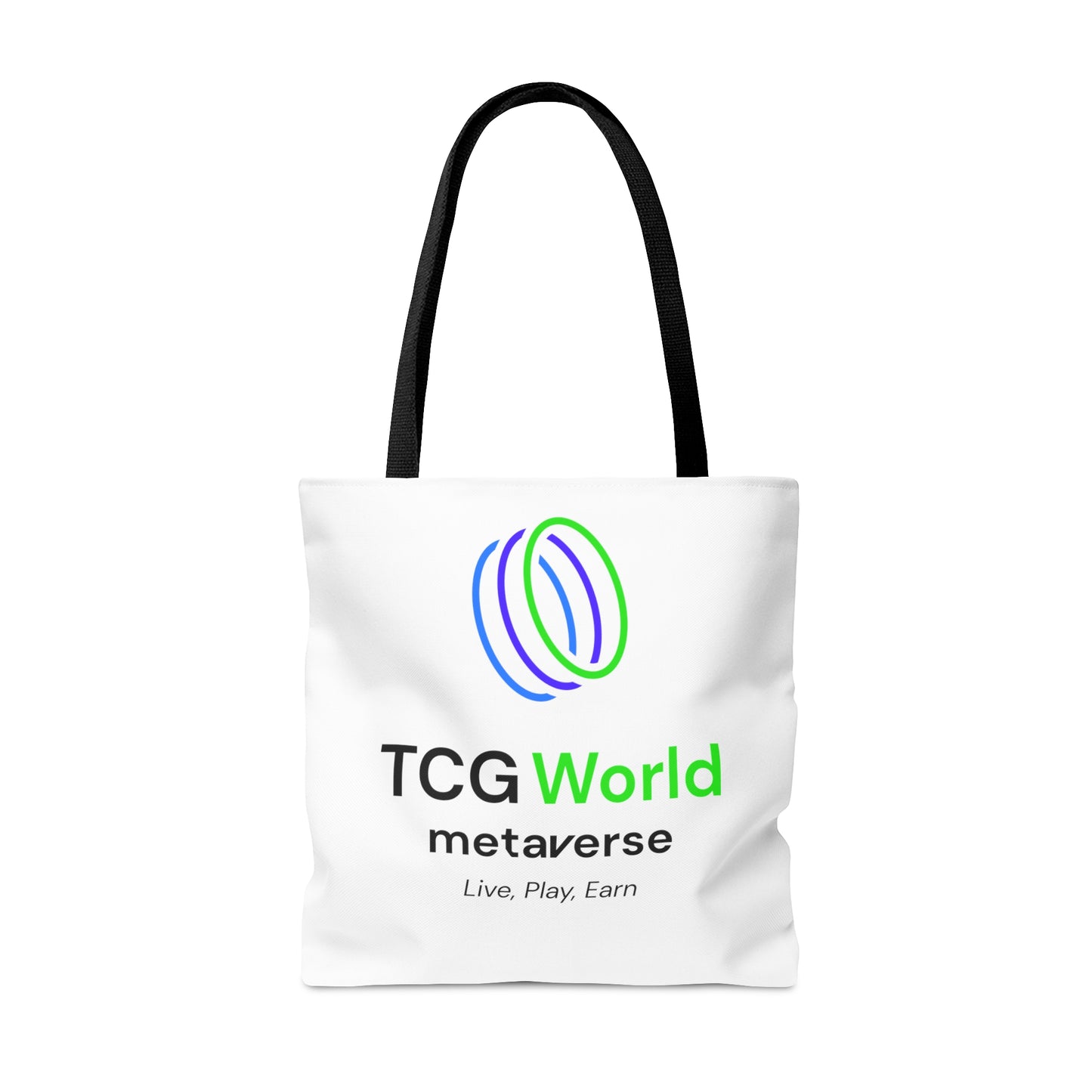 TCG World Metaverse Tote Bag - White