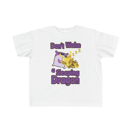 Phaedra Don't Wake A Sleeping Dragon Toddler's Fine Jersey Tee Shirt