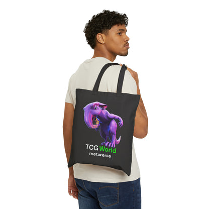 Elphadillo - TCG World Metaverse Sprite Canvas Tote Bag