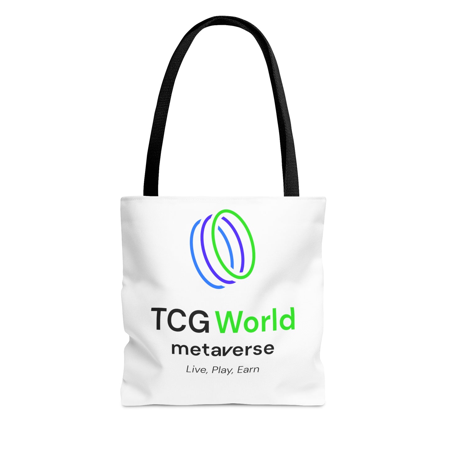 TCG World Metaverse Tote Bag - White