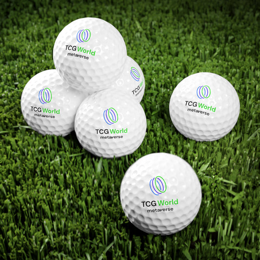 TCG World Metaverse Golf Balls, 6pcs