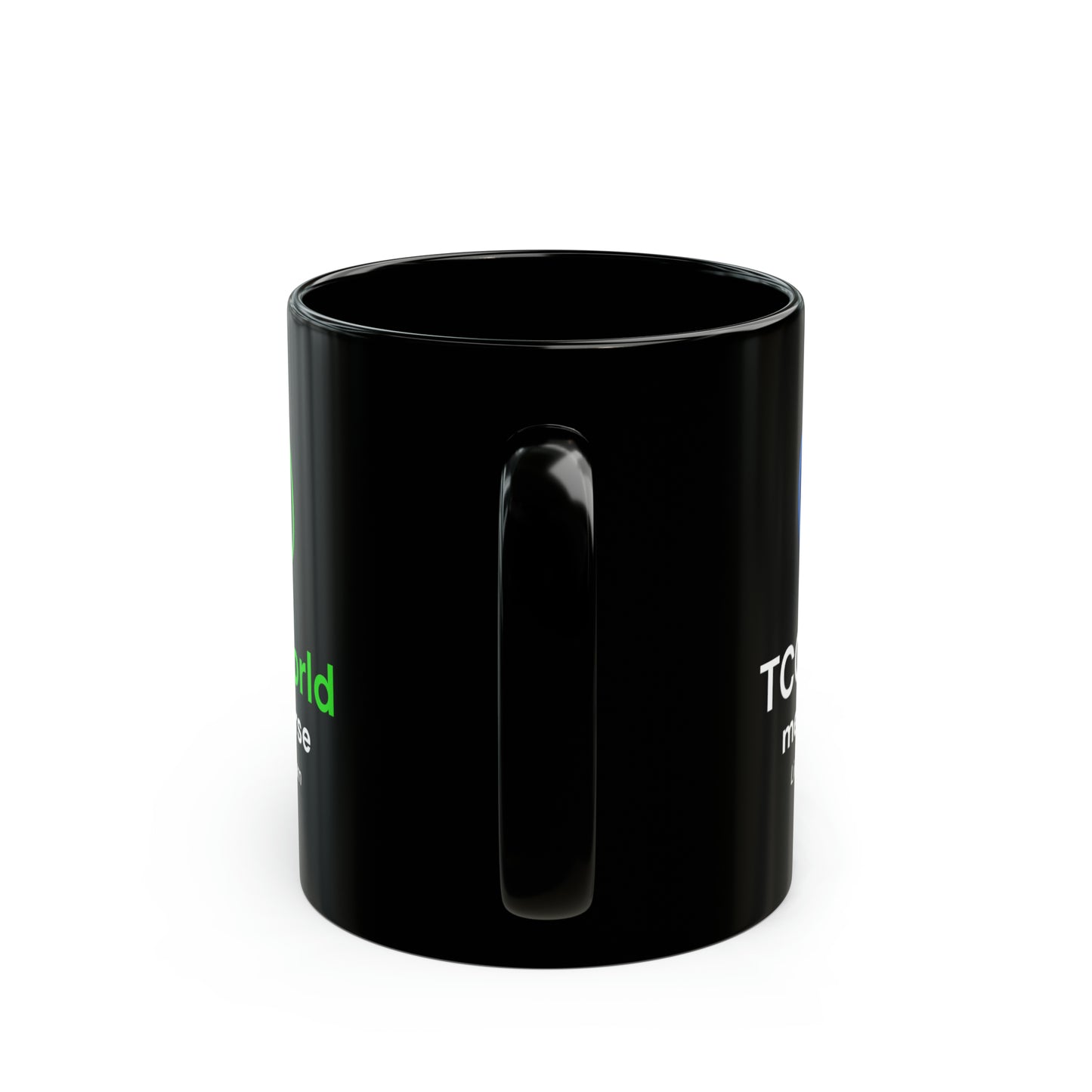 TCG World Metaverse Black Coffee Mug