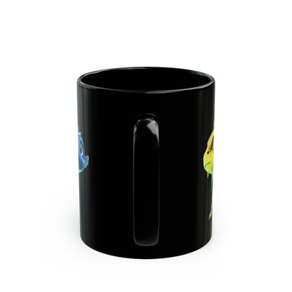 Baby Dragons - Coffee Mug, Black